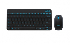 罗技（Logitech） 无线键鼠套装小键盘 MK245 Nano 无线鼠标无线键盘套装 黑色