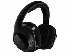 罗技（G）G533 7.1无线环绕声 游戏耳机麦克风 电脑电竞耳机耳麦 头戴式 吃鸡耳机 黑色