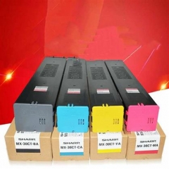 夏普 MX-30CT-CA 蓝色小容量墨粉盒 10000页 A4 5%覆盖率 适用于MX-C4081R/C3581R/C3081R MX-30CT