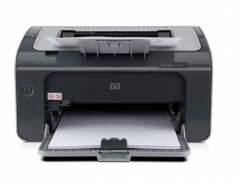 惠普 P1106 黑白激光打印机 黑色(双面打印 黑白打印速度18ppm)