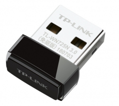 TP-LINK TL-WN725N免驱版 迷你USB无线网卡mini 笔记本台式机通用随身wifi接收器 智能安装 黑色
