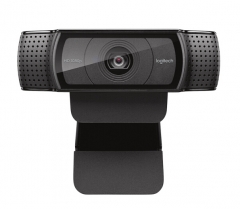 罗技（Logitech）C920摄像机台式电脑视频高清直播摄像头 黑色 C920