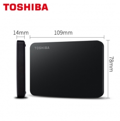 东芝（TOSHIBA）新黑甲虫系列  2TB 2.5寸 USB3.0移动硬盘