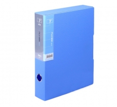 得力（deli）A4档案盒（5609/A4/背宽55mm）资料盒 文件盒
